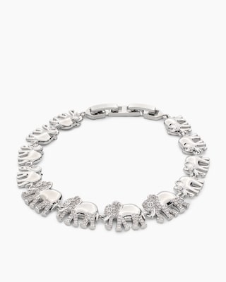 Produktabbildung 3 für Armband "Elefant" mit Zirkonia