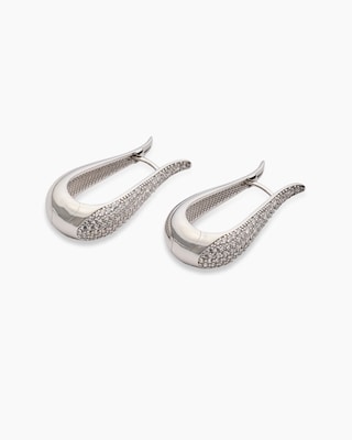 Produktabbildung 3 für Creolen mit Zirkonia