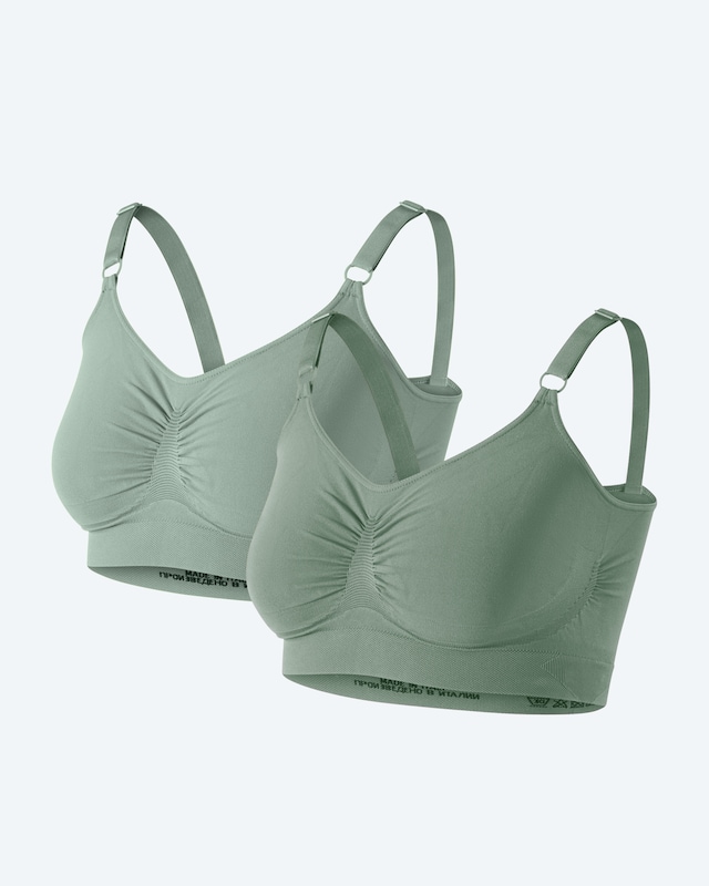 Midi Control Bustier mit Spaghettiträgern, 2tlg.