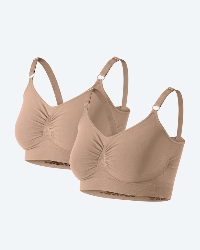 Midi Control Bustier mit Spaghettiträgern, 2tlg.