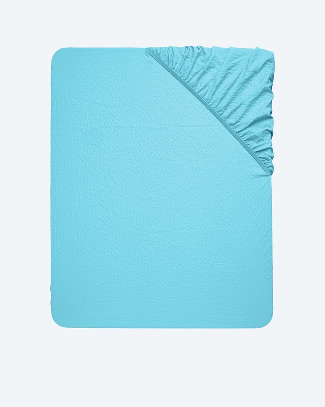 SuperSoft Seersucker Spannbettlaken, 1 Stück