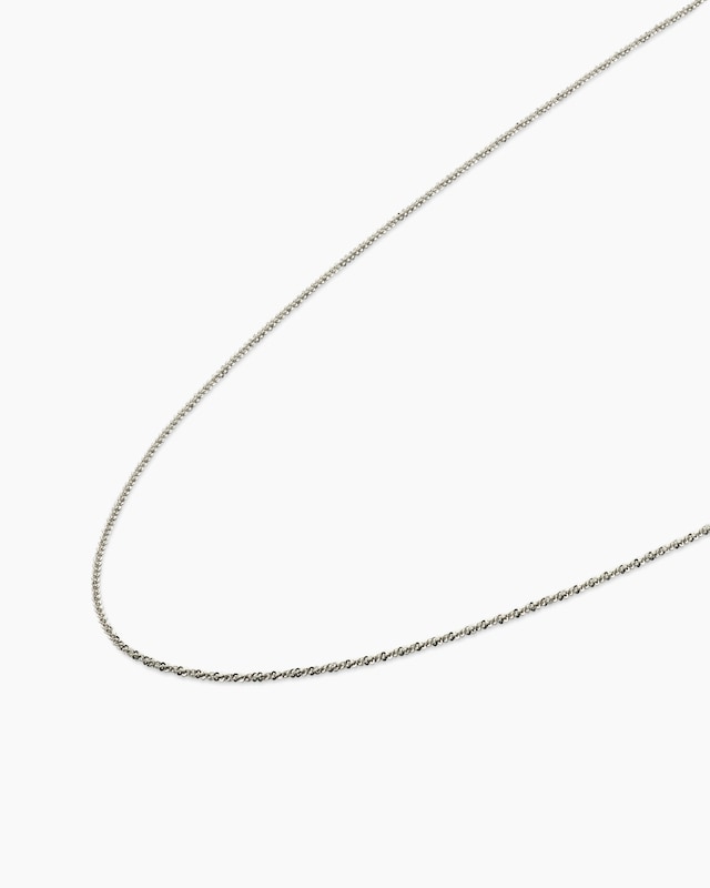 Criss Cross Kette aus Platin 950