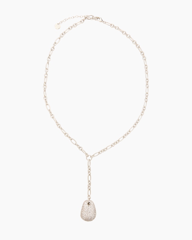 Y-Collier mit Zirkonia