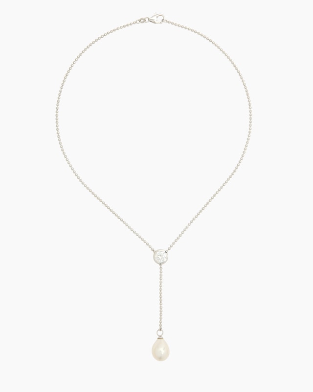Y-Collier mit MK-Perle