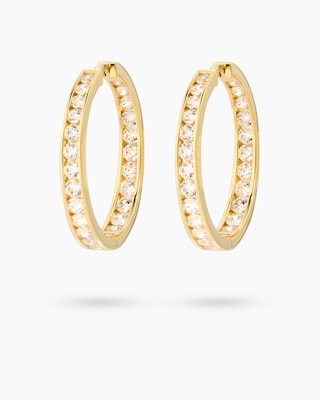 Produktabbildung 1 für Creolen mit Zirkonia