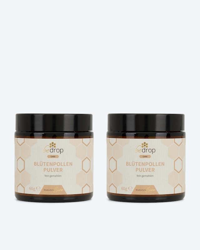 Blütenpollenpulver gemahlen, 2tlg.