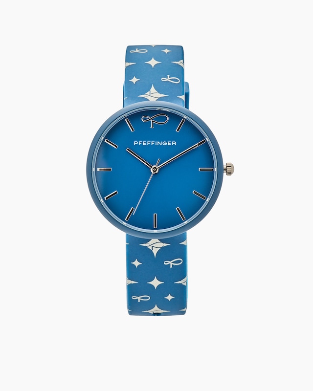 Damenuhr mit Silikonarmband