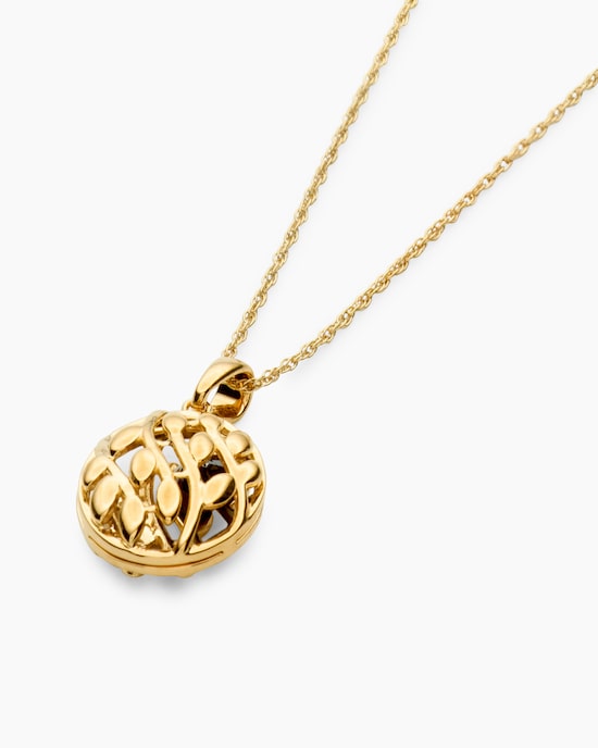 Produktabbildung für Kette mit Anhänger und Brillant 0,5 ct