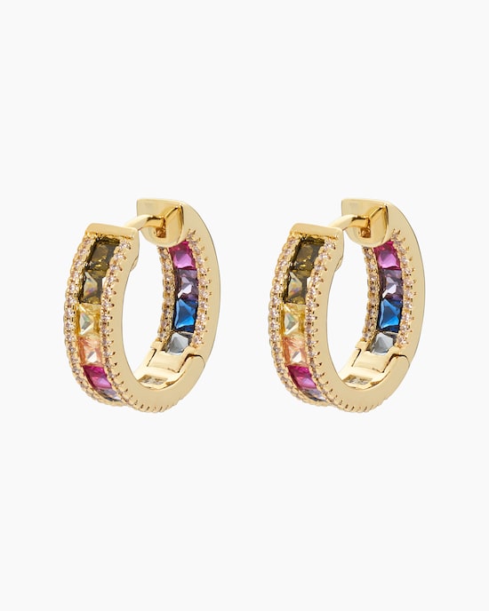 Produktabbildung für Creolen mit Zirkonia