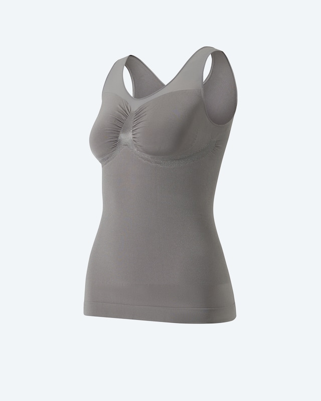 Top mit transparentem Ausschnitt