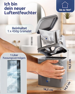 Produktabbildung 3 für 4x Refill für Luftentfeuchter "Air One Lite"