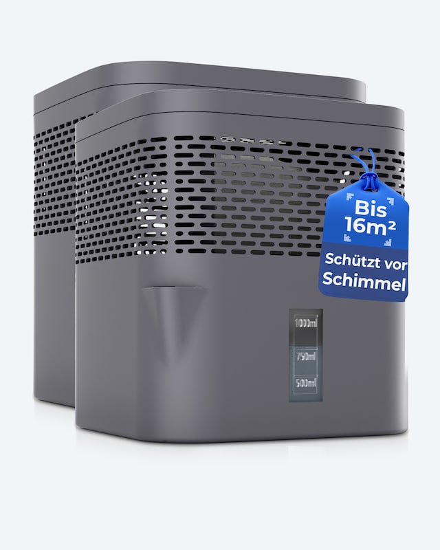 2x Luftentfeuchter "Air One Lite" + 2x Refill