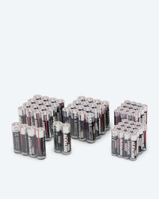 Produktabbildung 1 für Batterien-Set, 70tlg., 38x AA + 32x AAA