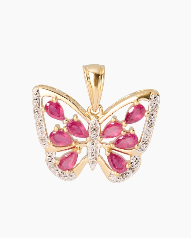 Anhänger mit Edelsteinen