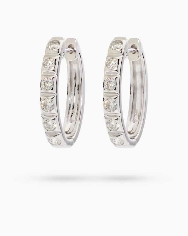 Brillant-Creolen 0,50 ct