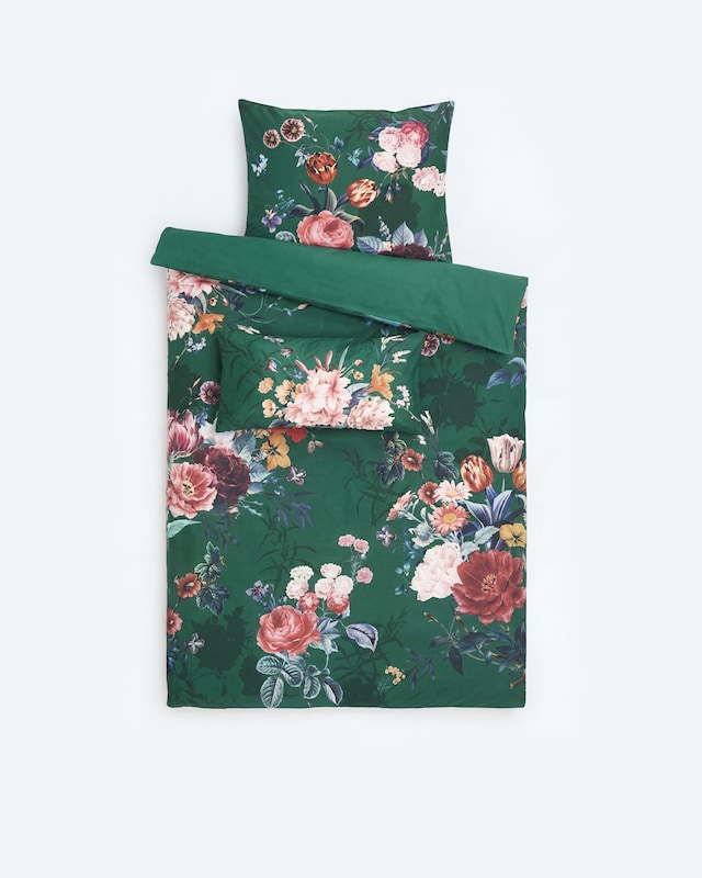 Wendebettwäsche "Englische Rose", 3tlg.