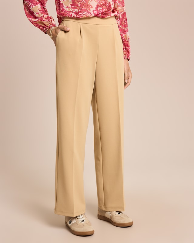 Hose Techno Stretch mit Bundfalten