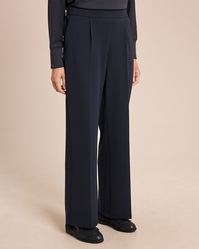 Hose Techno Stretch mit Bundfalten