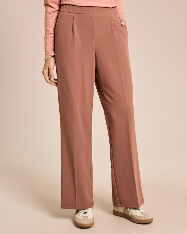 Hose Techno Stretch mit Bundfalten