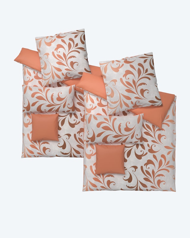 Wendebettwäsche "Elegance" mit Ombre-Effekt, 8tlg.