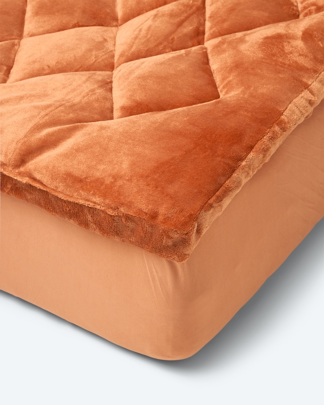 Komfort-Auflage "Cozy" in Lammfell-Optik
