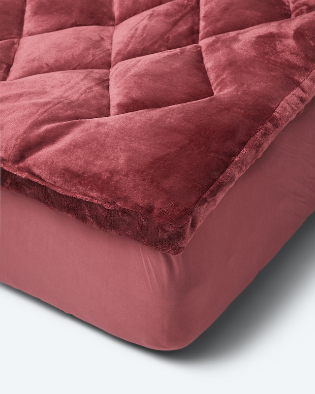 Komfort-Auflage "Cozy" in Lammfell-Optik