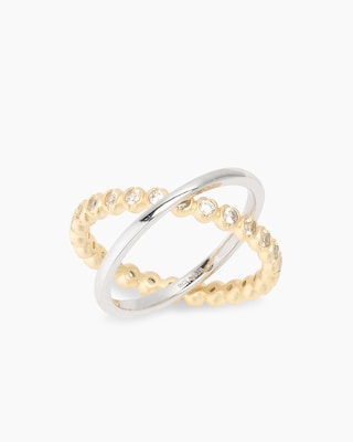 Produktabbildung 3 für Ring-Set, 2tlg. mit Zirkon