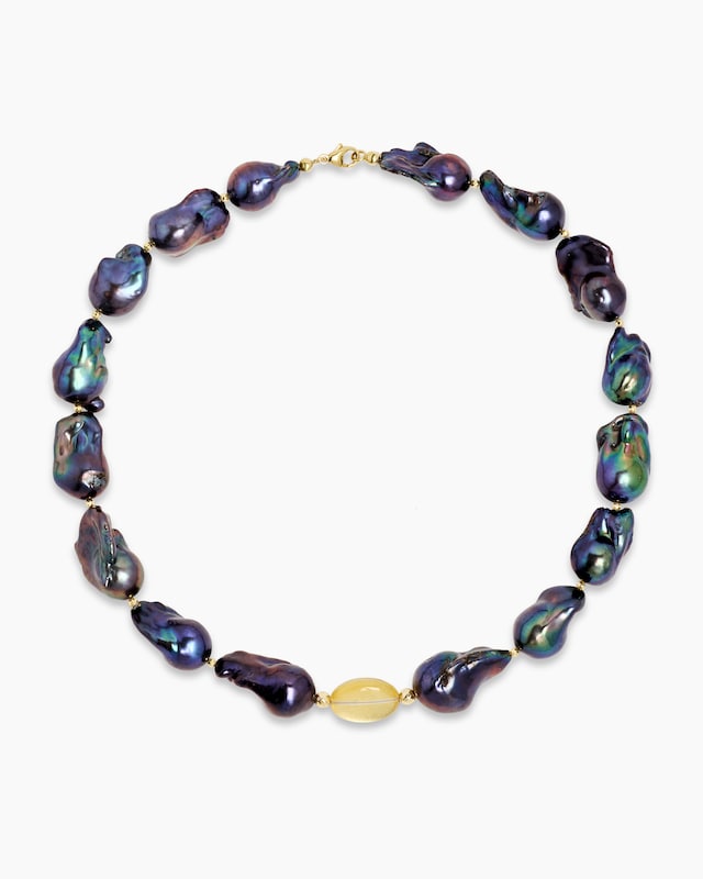 Collier aus Süßwasserzuchtperlen