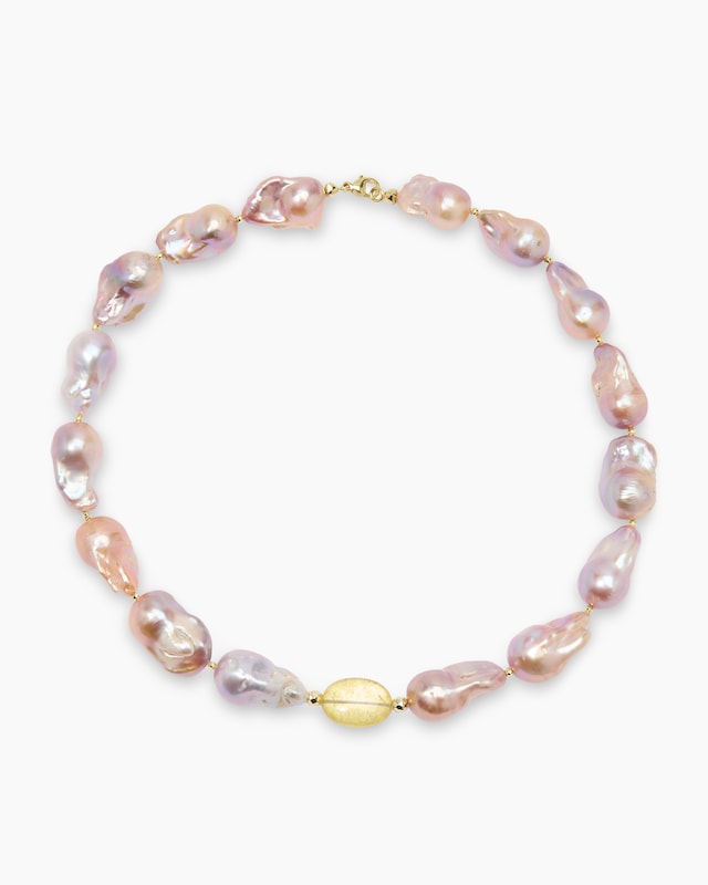 Collier aus Süßwasserzuchtperlen