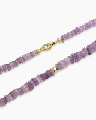 Produktabbildung 3 für Collier aus Amethyst & Hämatit