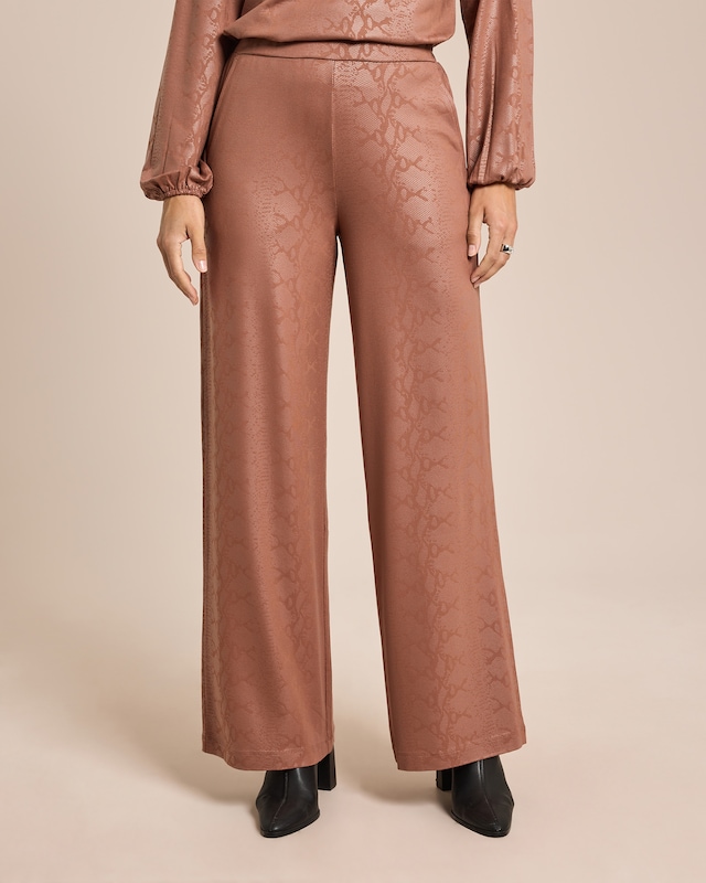 Jerseyhose mit Schlangenfoil