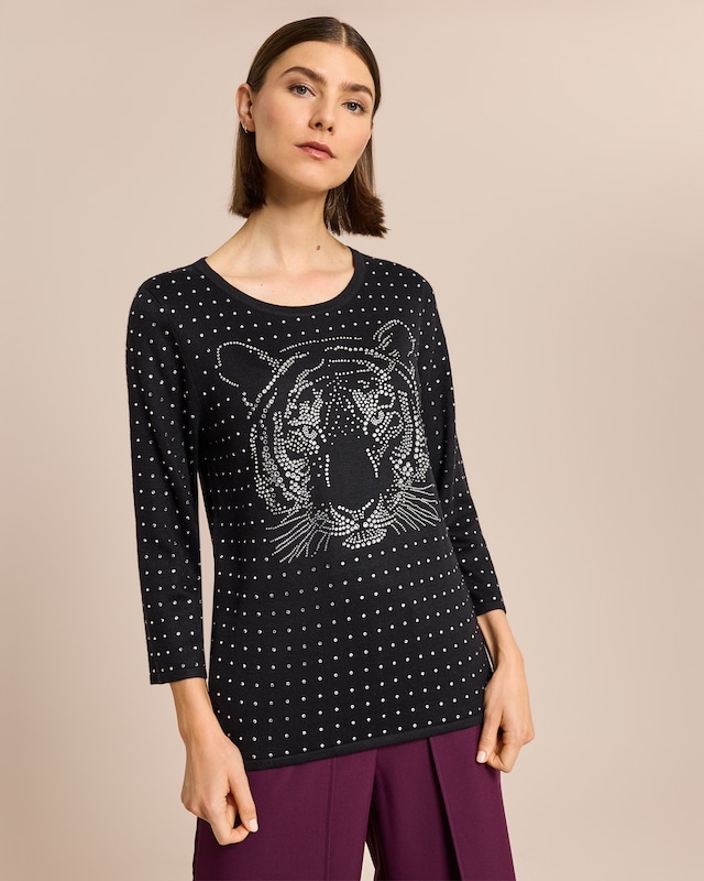 Pullover mit Deko