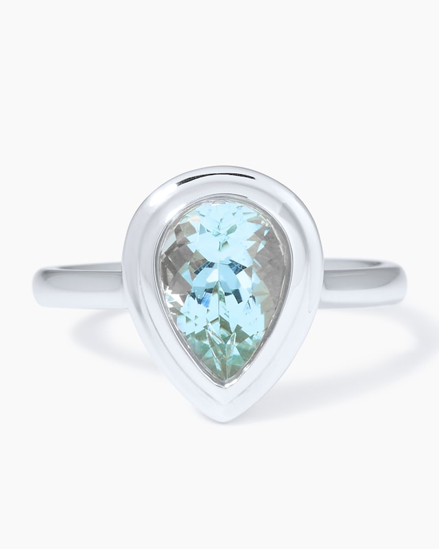 Ring mit Santa Maria Aquamarin