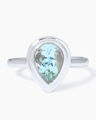 Produktabbildung 2 für Ring mit Santa Maria Aquamarin