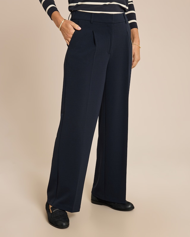 Techno Stretch Hose mit Bügelfalte