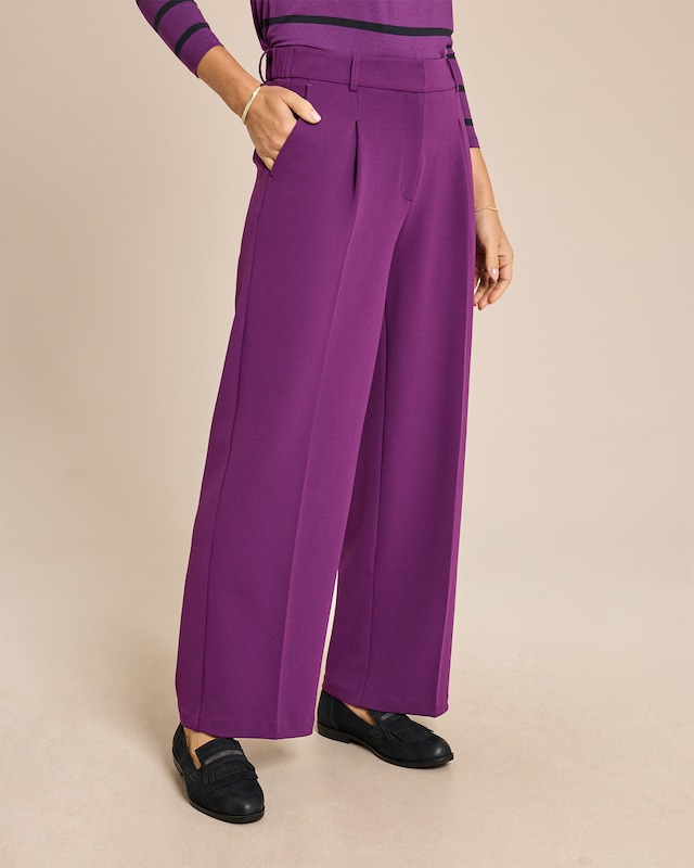 Techno Stretch Hose mit Bügelfalte