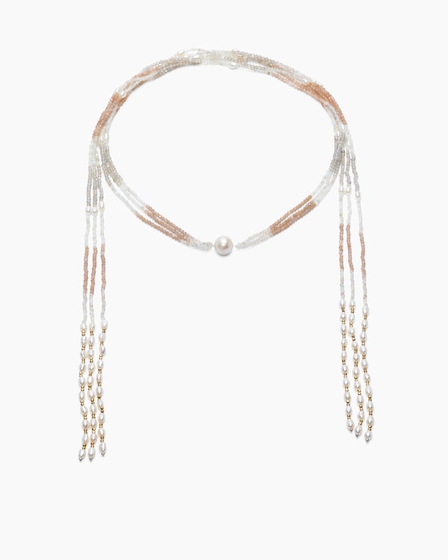 Collier Multi-Mondstein