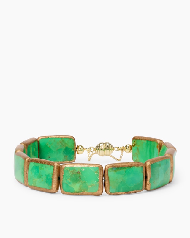 Armband mit Türkis und Kupfer