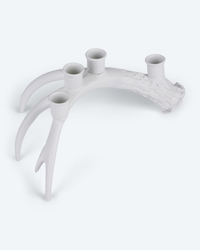 Stabkerzenhalter "Geweih"