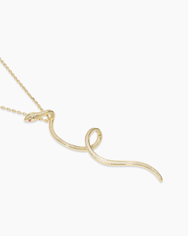 Kette und Anhänger mit Zirkonia