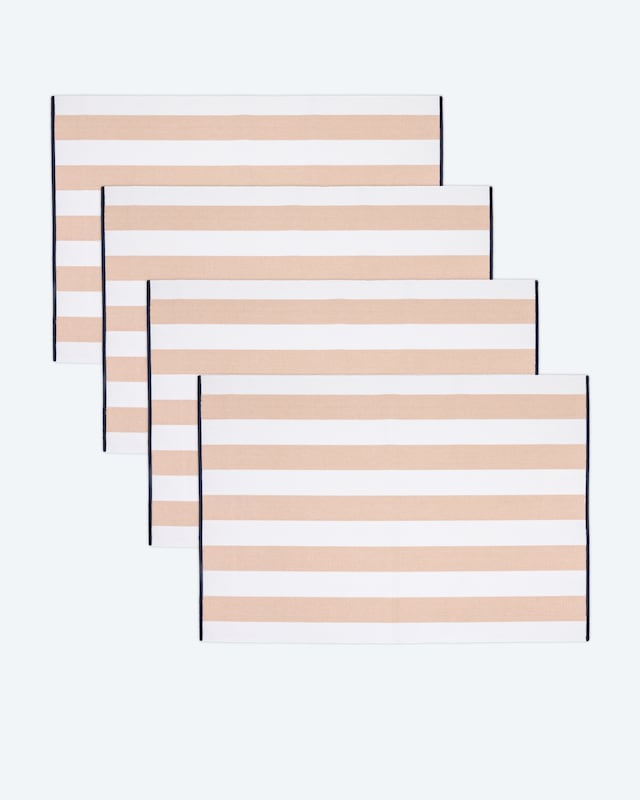 Baumwoll-Platzsets, 4 Stück