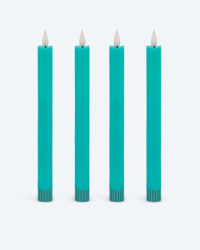 LED-Stabkerze "Long Shine", 4tlg.