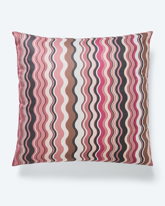 Satin-Kissen "Chevron"
