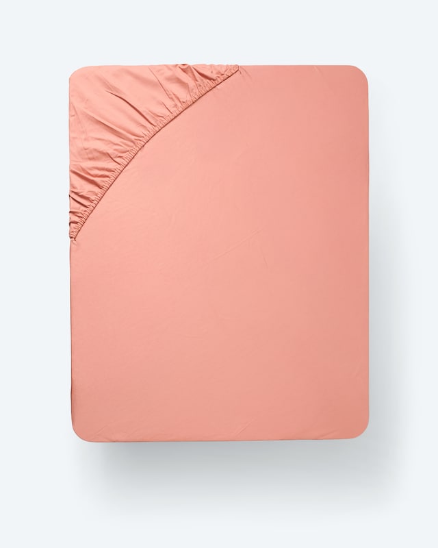 Spannbettlaken aus Satin, 1tlg.