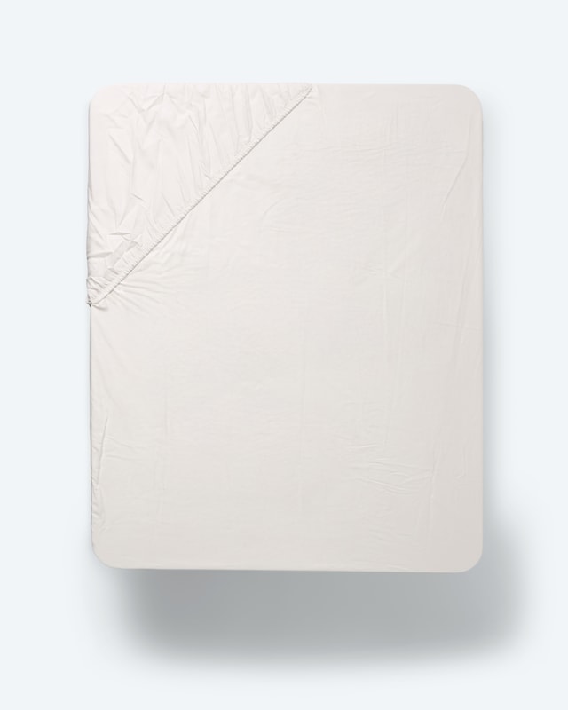 Spannbettlaken aus Satin, 1tlg.
