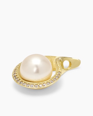 Produktabbildung 2 für Anhänger mit Zirkonia + MK-Perle 12 mm