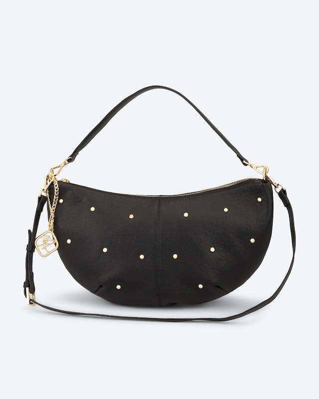 Lederbeutel mit Nieten Applikation