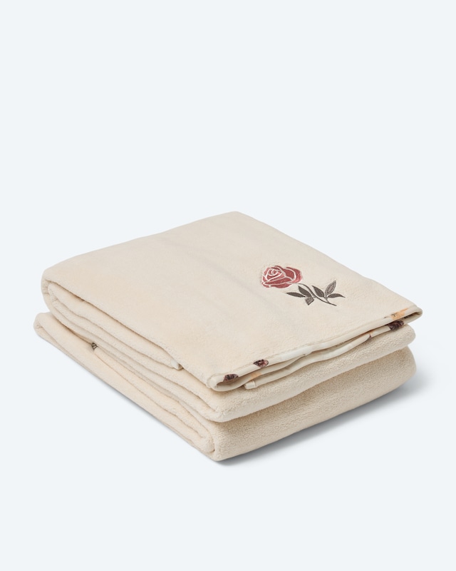 Duschtuch-Set "Englische Rose", 2tlg.