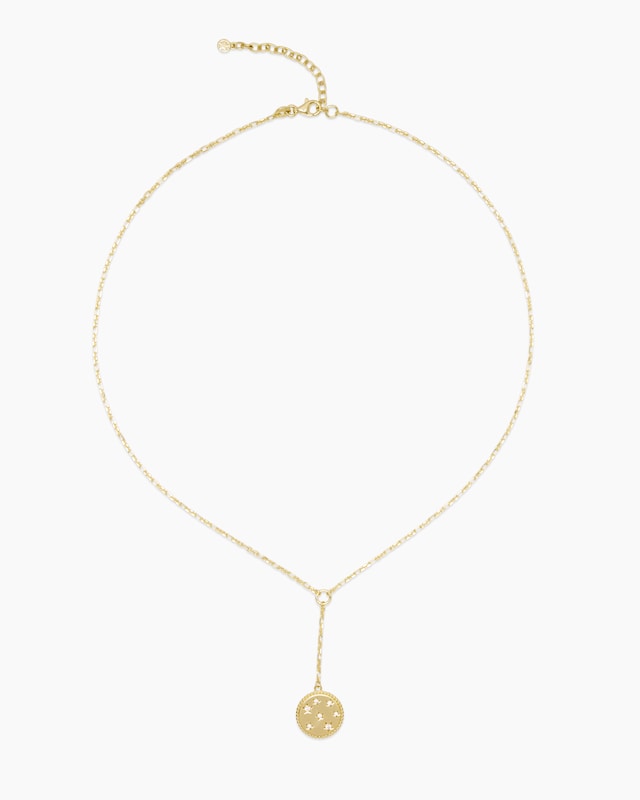 Anhänger mit Zirkonia an Kette