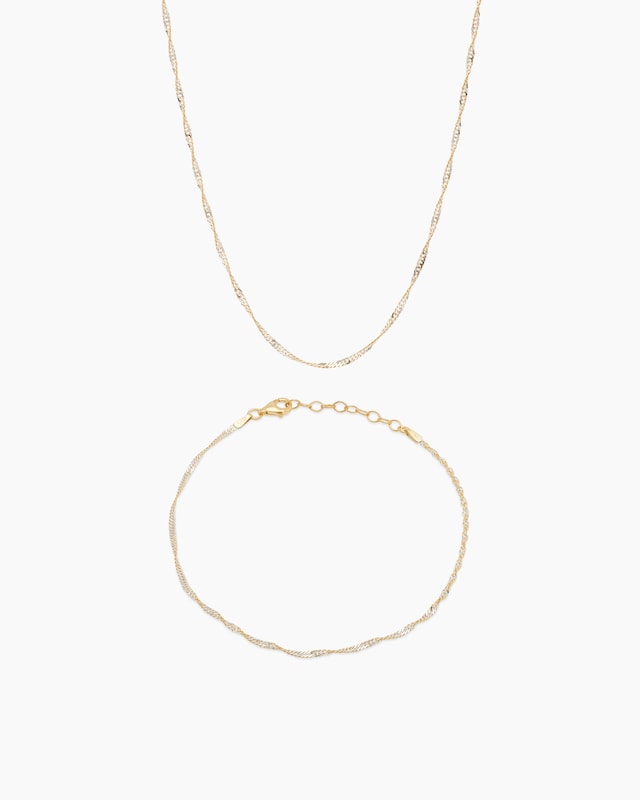 Singapurkette und -armband